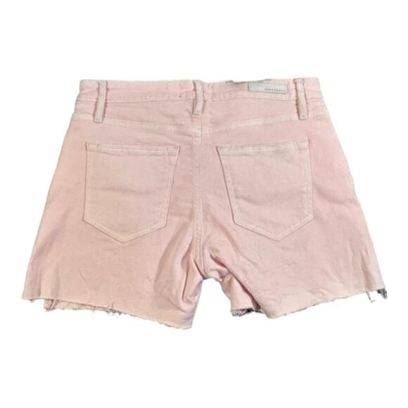 Sanctuary Denim Pink Frayed‎ Hem Cutoff Shorts Size 28 Distressed Casual - Picture 9 of 16